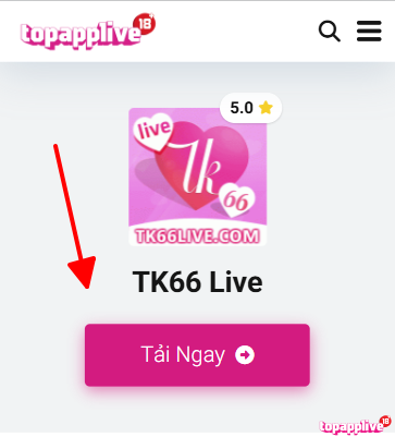 Tải TK66 Live trên TopAppLive