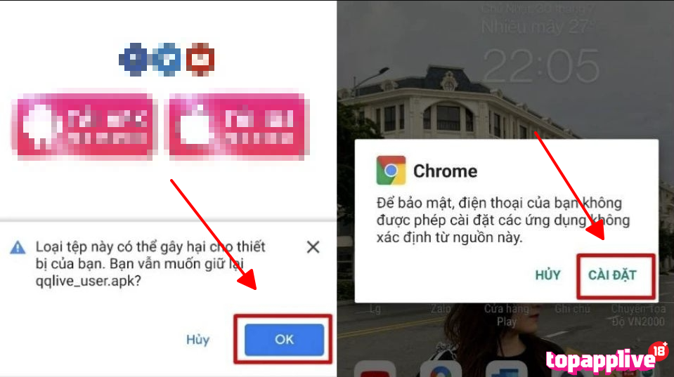 Tải QQLive APK cho android