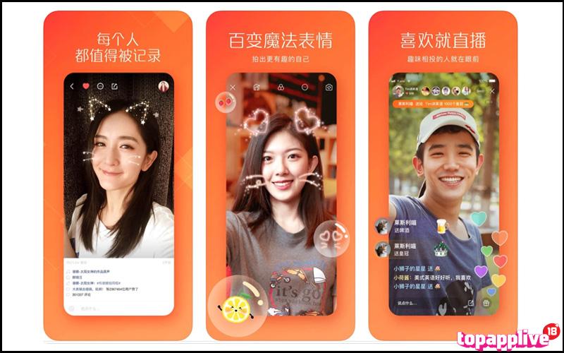 Koaishou - App Live Show Trung Quốc nổi bật
